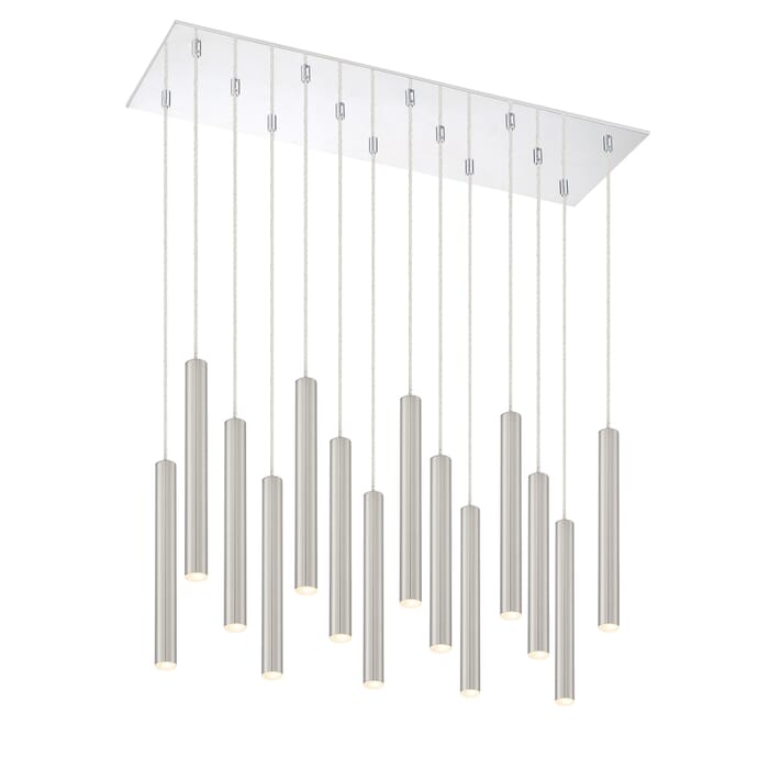 Z-Lite Forest 14-Light Chandelier In Chrome Z-Lite Forest 14-Light Chandelier In Chrome