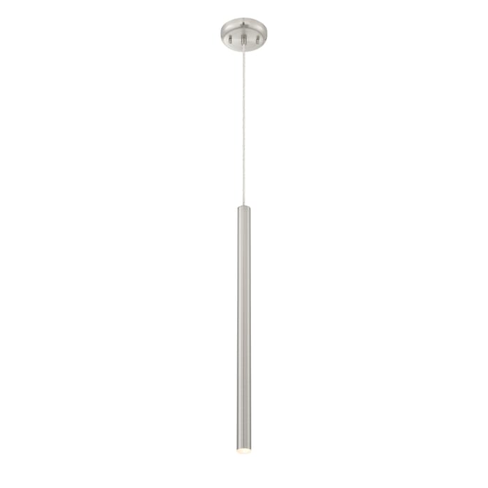 Z-Lite Forest 1-Light Mini Pendant Light In Brushed Nickel Z-Lite Forest 1-Light Mini Pendant Light In Brushed Nickel