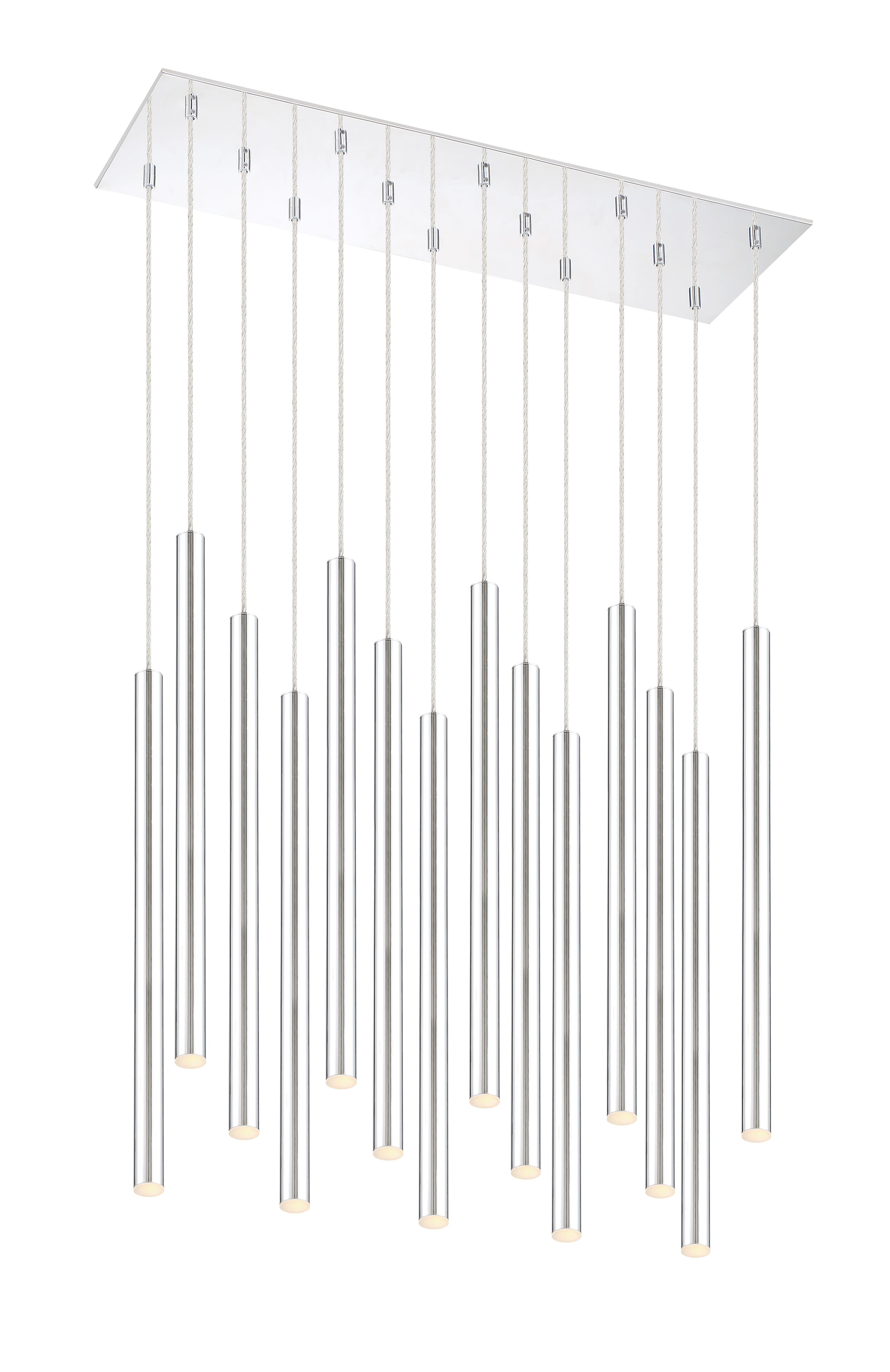Z-Lite Forest 14-Light Chandelier In Chrome