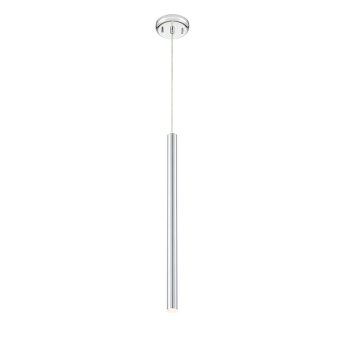 Z-Lite Forest 1-Light Mini Pendant Light In Chrome Z-Lite Forest 1-Light Mini Pendant Light In Chrome