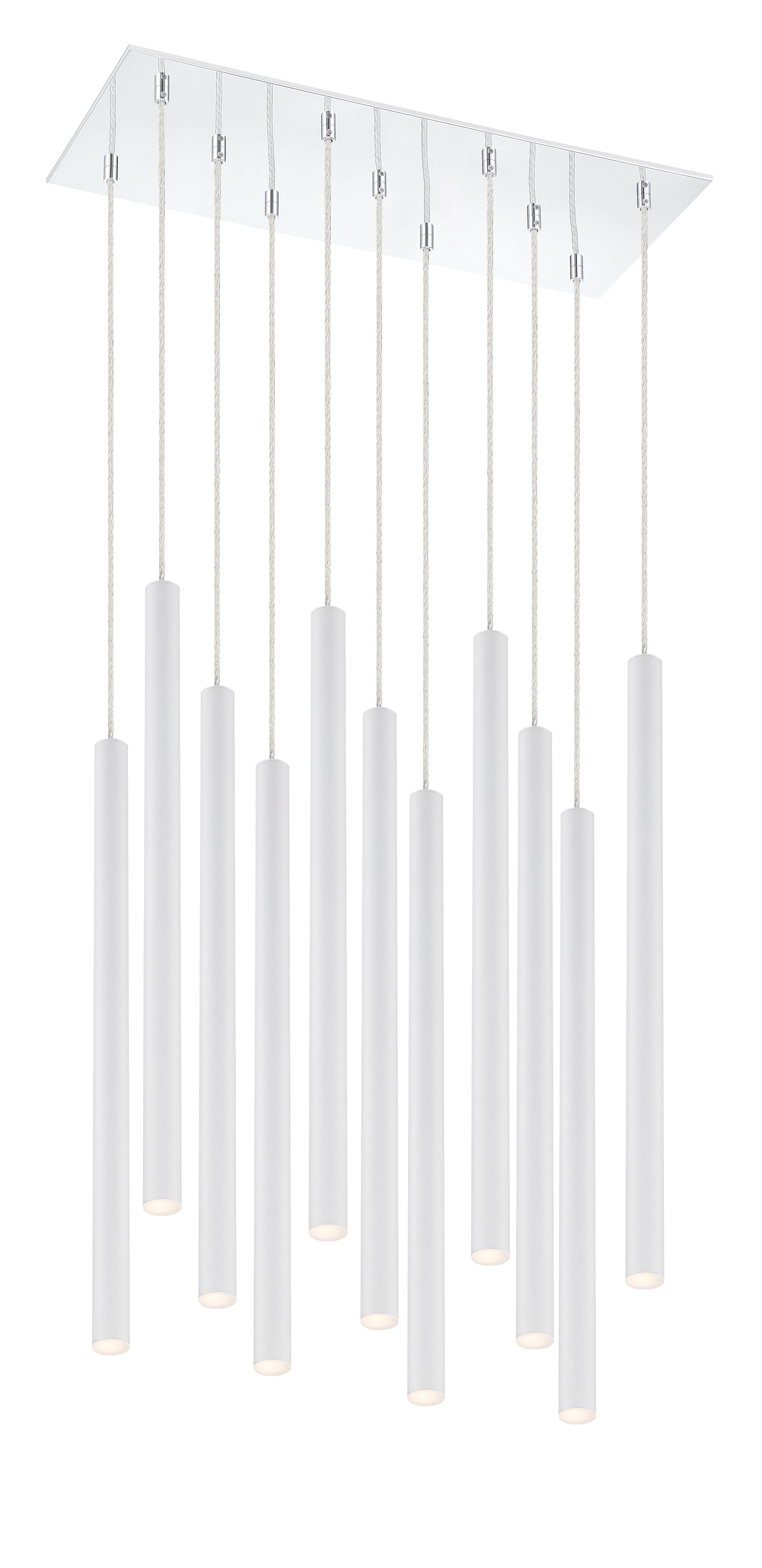 Z-Lite Forest 11-Light Chandelier In Chrome