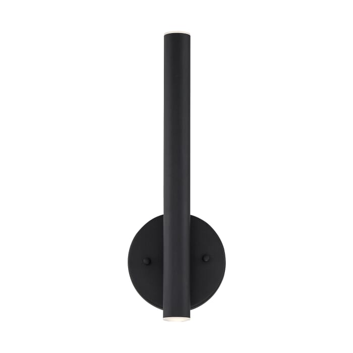 Z-Lite Forest 2-Light Wall Sconce In Matte Black Z-Lite Forest 2-Light Wall Sconce In Matte Black
