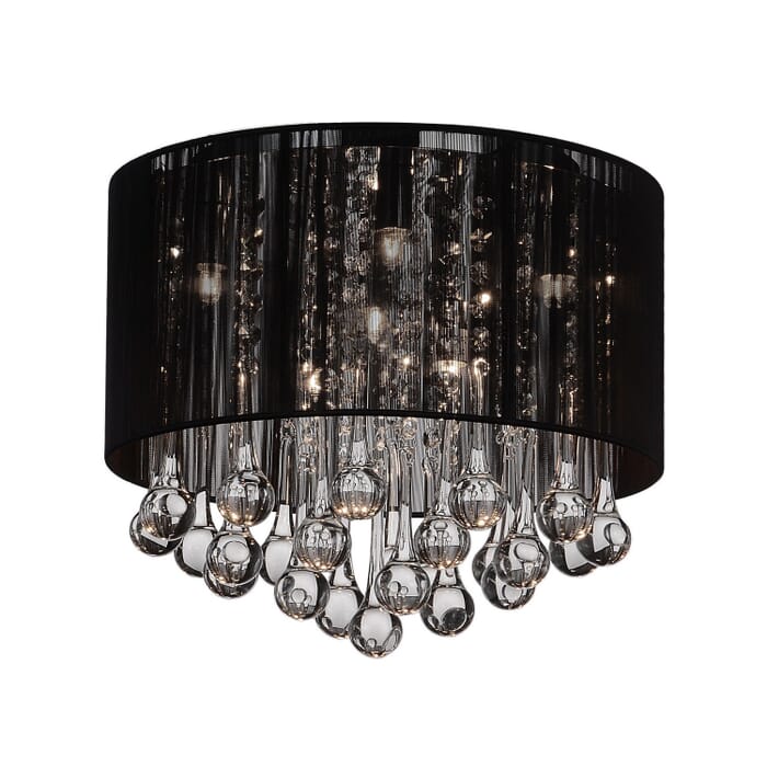 Six Light Flush Mount by CWI Lighting Six Light Flush Mount by CWI Lighting