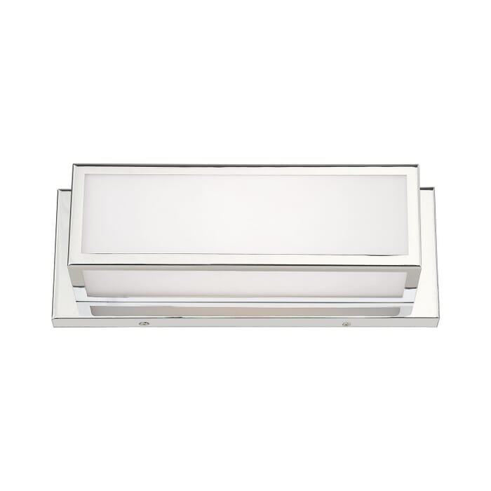 Sutter 1-Light LED Bathroom Vanity Light in Polished Chrome Sutter 1-Light LED Bathroom Vanity Light in Polished Chrome