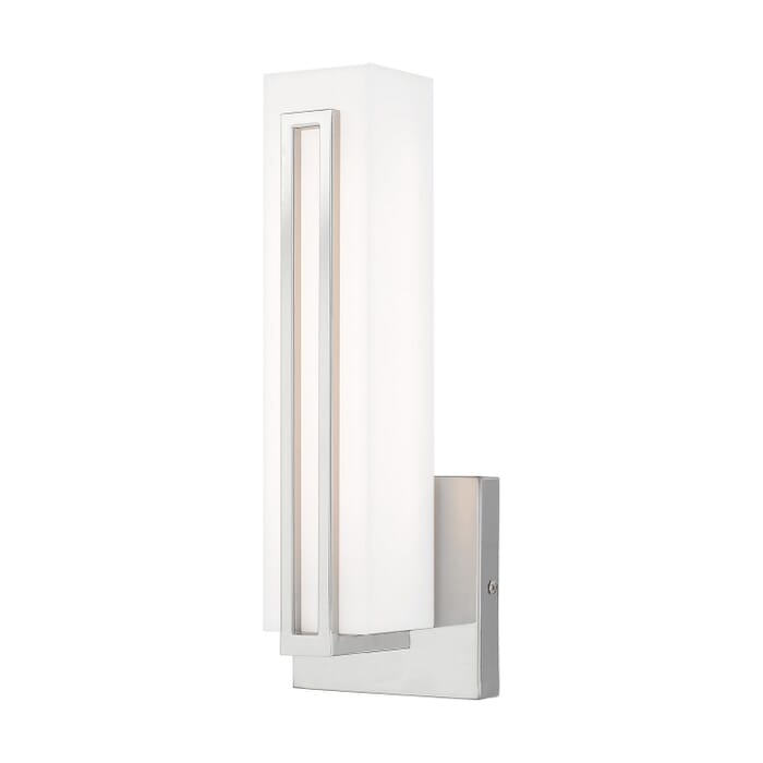 Fulton LED Wall Sconce in Polished Chrome Fulton LED Wall Sconce in Polished Chrome