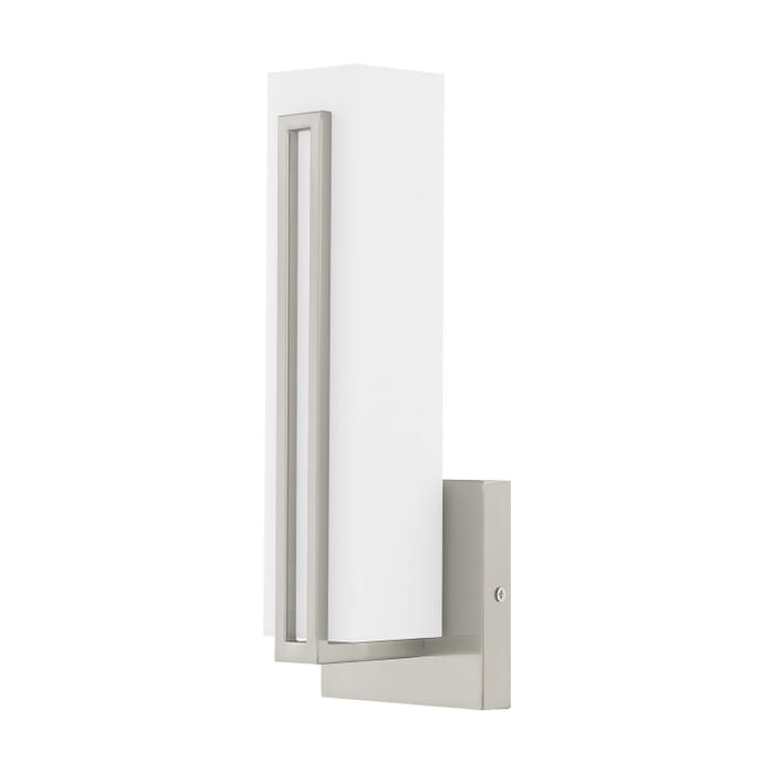 Fulton LED Wall Sconce in Brushed Nickel Fulton LED Wall Sconce in Brushed Nickel