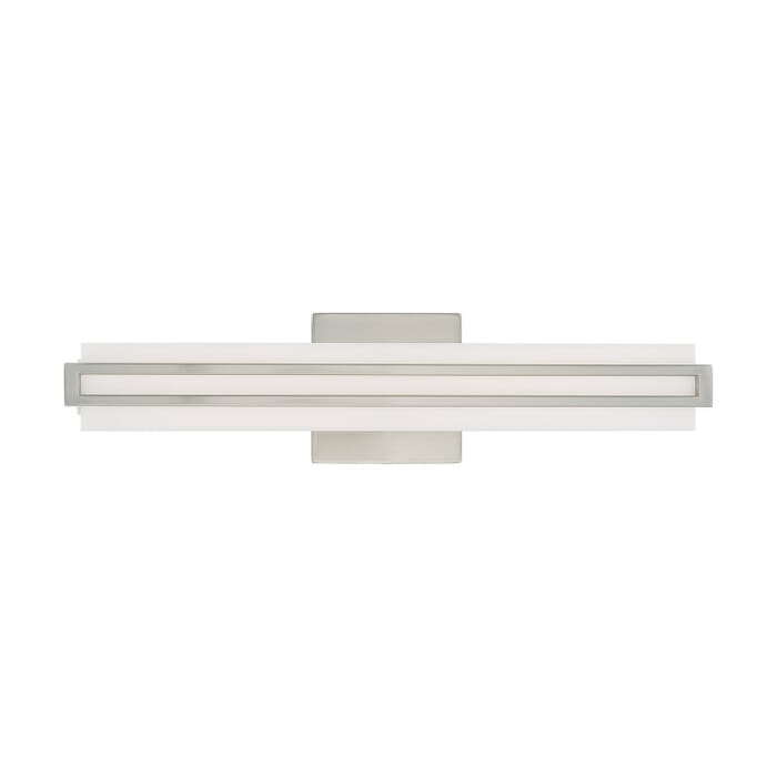 Fulton LED Bathroom Vanity Light in Brushed Nickel Fulton LED Bathroom Vanity Light in Brushed Nickel