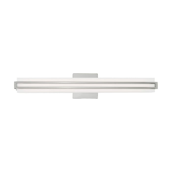 Fulton LED Bathroom Vanity Light in Polished Chrome Fulton LED Bathroom Vanity Light in Polished Chrome