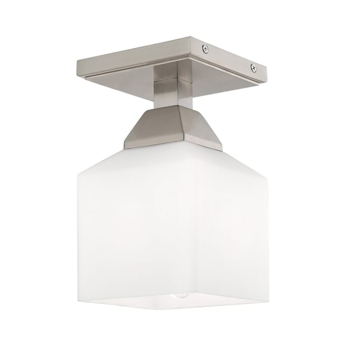 Aragon 1-Light Ceiling Mount in Brushed Nickel Aragon 1-Light Ceiling Mount in Brushed Nickel