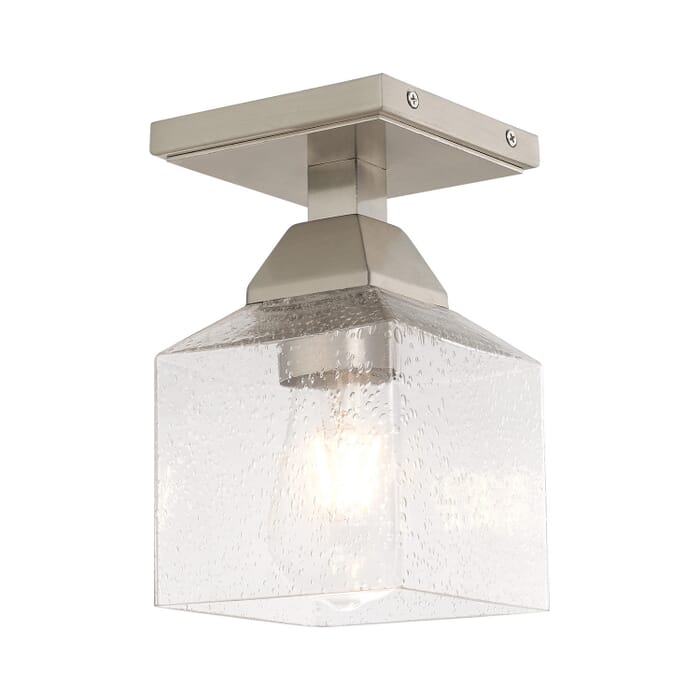 Aragon 1-Light Ceiling Mount in Brushed Nickel Aragon 1-Light Ceiling Mount in Brushed Nickel