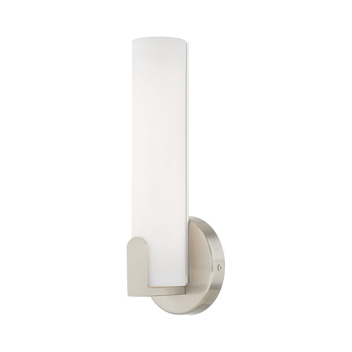 Lund LED Wall Sconce in Brushed Nickel Lund LED Wall Sconce in Brushed Nickel