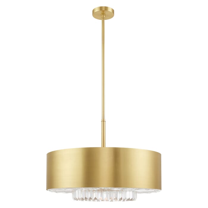 Madison 5-Light Chandelier in Satin Brass Madison 5-Light Chandelier in Satin Brass