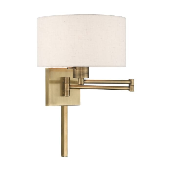 One Light Swing Arm Wall Lamp One Light Swing Arm Wall Lamp