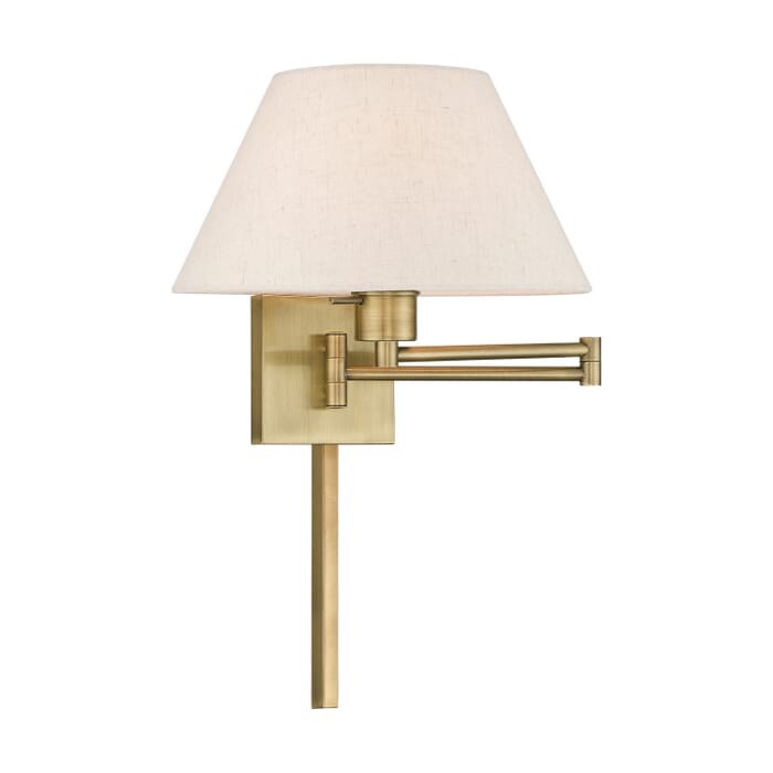 One Light Swing Arm Wall Lamp One Light Swing Arm Wall Lamp