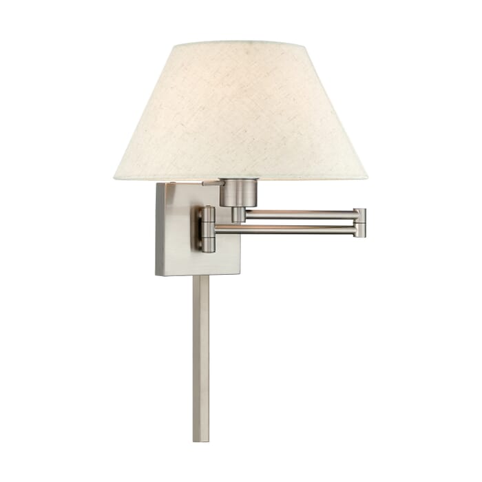 One Light Swing Arm Wall Lamp One Light Swing Arm Wall Lamp