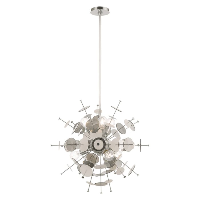 Circulo 6-Light Pendant in Polished Chrome Circulo 6-Light Pendant in Polished Chrome