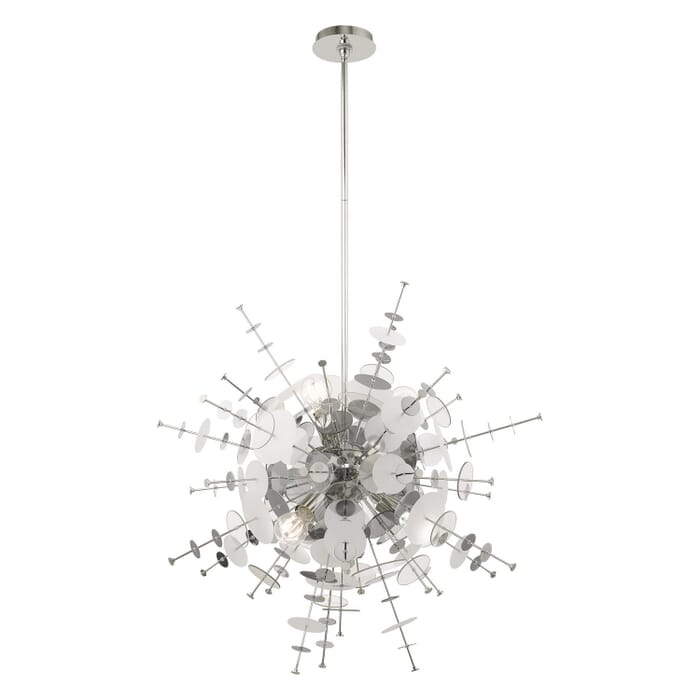 Circulo 6-Light Pendant in Polished Chrome Circulo 6-Light Pendant in Polished Chrome