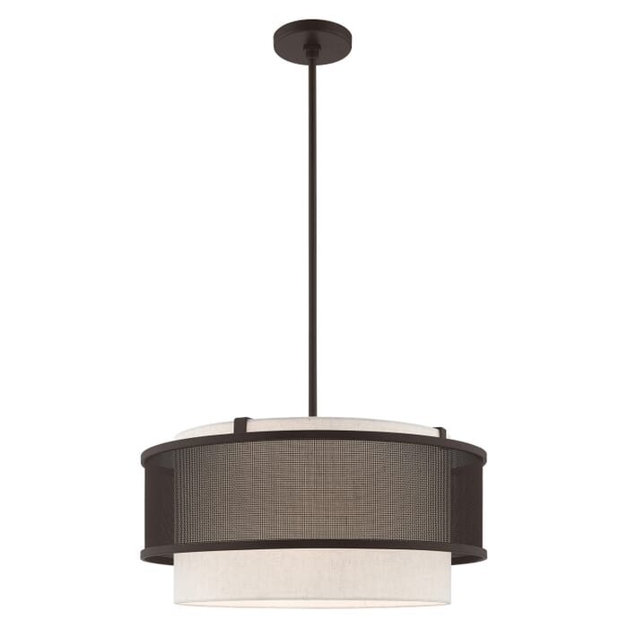 Braddock 3-Light Chandelier in Bronze Braddock 3-Light Chandelier in Bronze