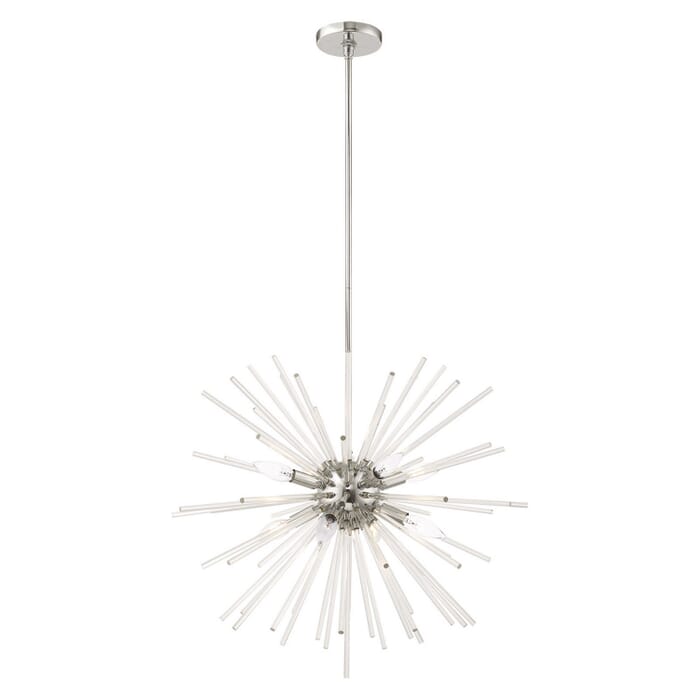 Utopia 8-Light Pendant in Polished Chrome Utopia 8-Light Pendant in Polished Chrome