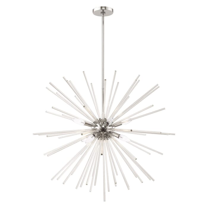 Utopia 8-Light Pendant in Polished Chrome Utopia 8-Light Pendant in Polished Chrome