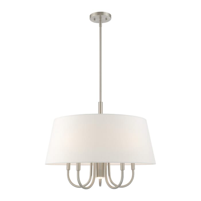 Belclaire 5-Light Chandelier in Brushed Nickel Belclaire 5-Light Chandelier in Brushed Nickel