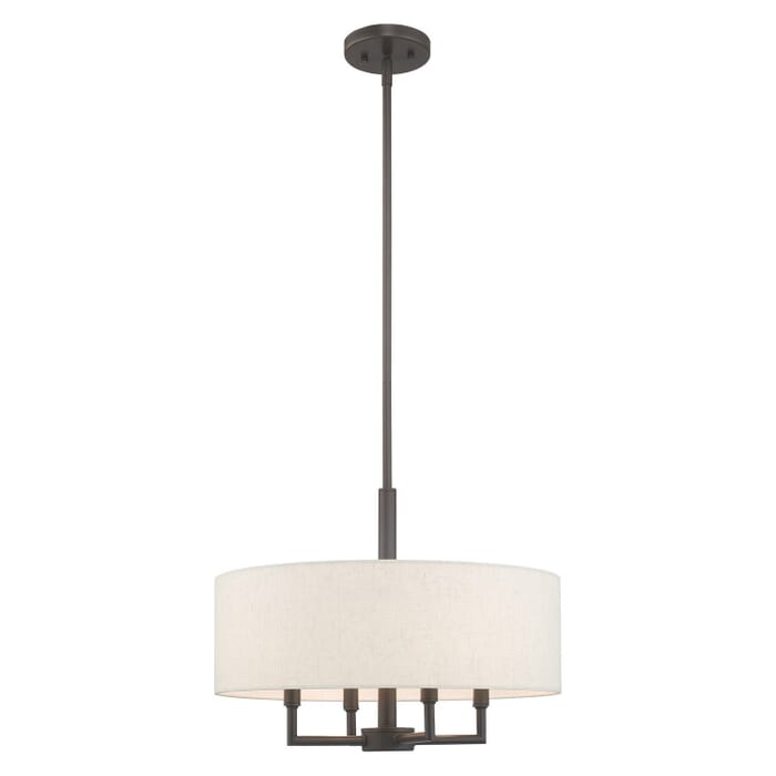 Monroe 4-Light Pendant in English Bronze Monroe 4-Light Pendant in English Bronze