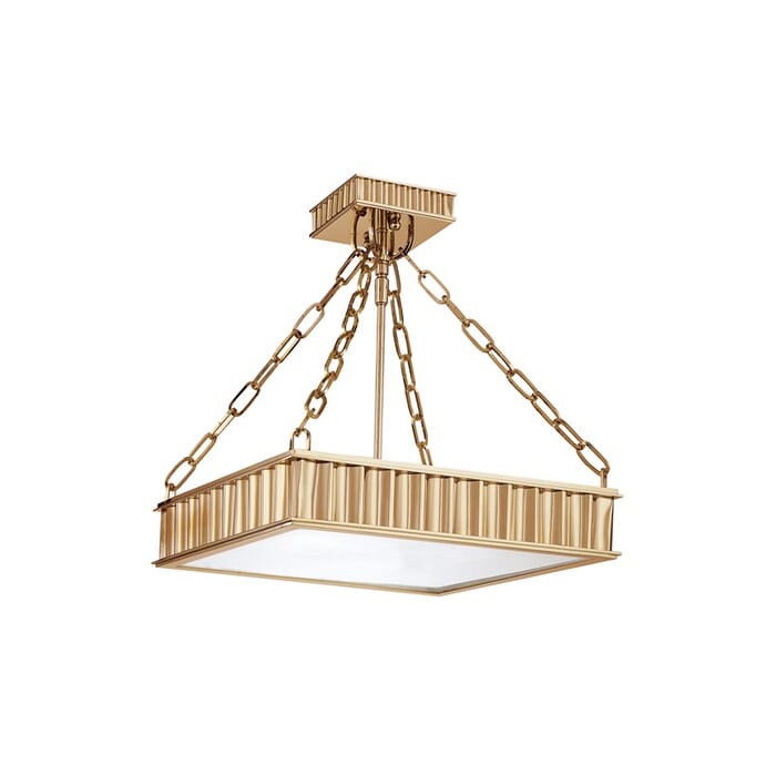 Hudson Valley Middlebury 3-Light 16" Ceiling Light in Aged Brass Hudson Valley Middlebury 3-Light 16" Ceiling Light in Aged Brass