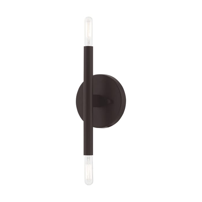 Copenhagen 2-Light Wall Sconce in Bronze Copenhagen 2-Light Wall Sconce in Bronze