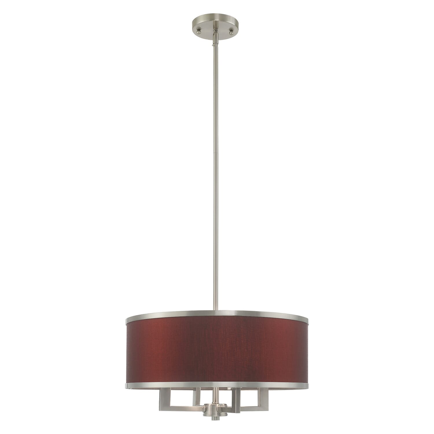 Park Ridge 4-Light Pendant in Brushed Nickel