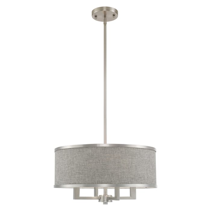 Park Ridge 4-Light Pendant in Brushed Nickel Park Ridge 4-Light Pendant in Brushed Nickel