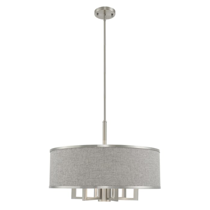 Park Ridge 6-Light Chandelier in Brushed Nickel Park Ridge 6-Light Chandelier in Brushed Nickel