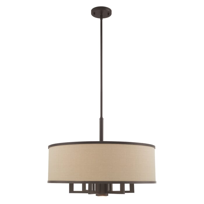 Park Ridge 6-Light Chandelier in Bronze Park Ridge 6-Light Chandelier in Bronze