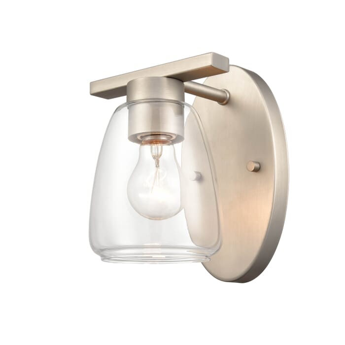 Millennium Wall Sconce in Satin Nickel Millennium Wall Sconce in Satin Nickel