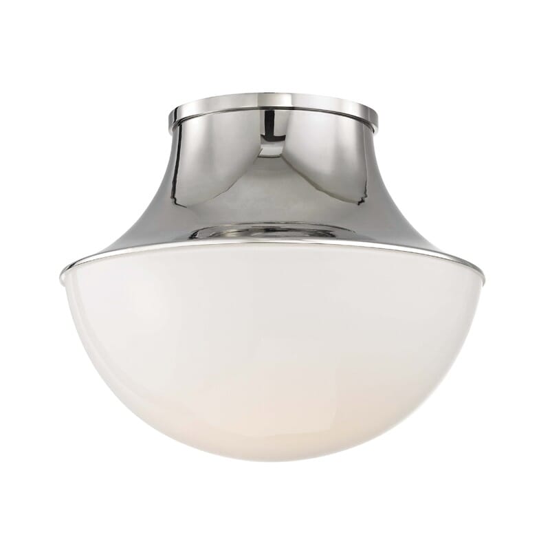 Lettie Ceiling Light in Polished Nickel