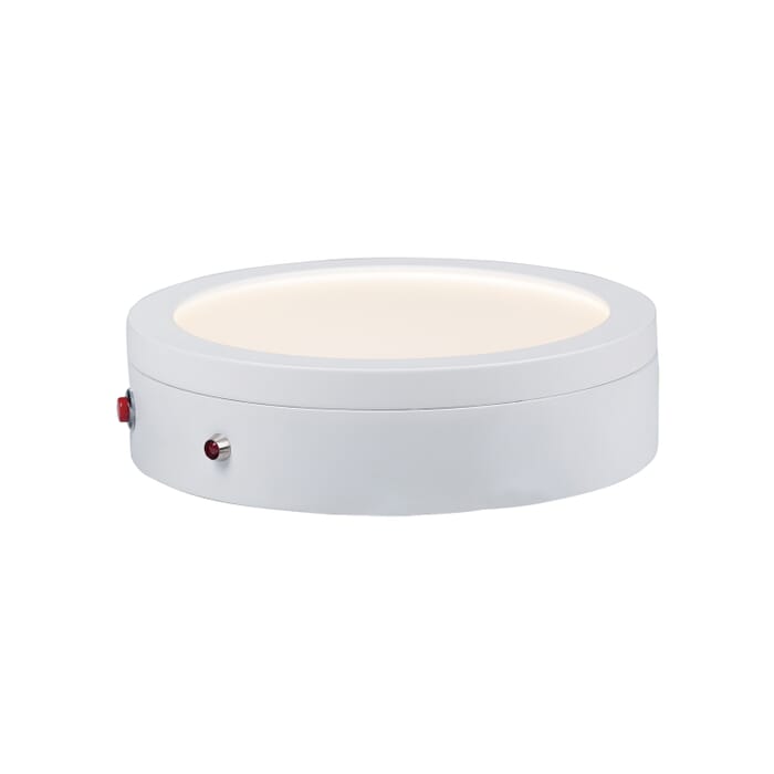 Wafer 1-Light LED Surface Mount in White Wafer 1-Light LED Surface Mount in White
