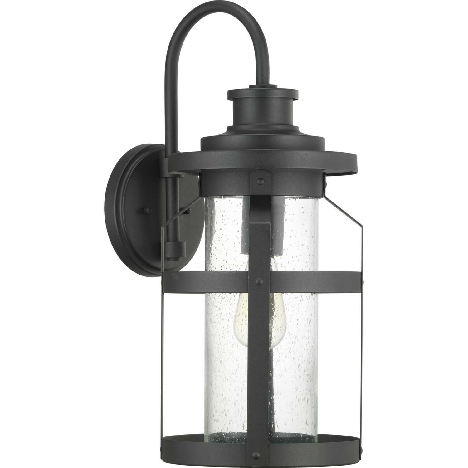 Black One Light Wall Lantern from the Haslett Collection