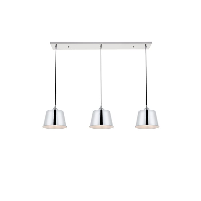 Nota 3-Light Pendant in Chrome Nota 3-Light Pendant in Chrome
