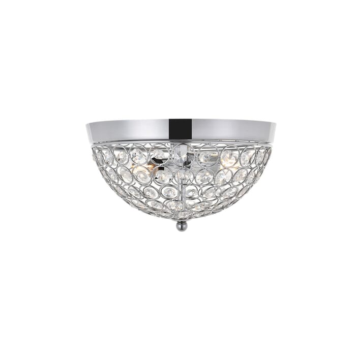 Taye 2-Light Two light Flush Mount in Chrome Taye 2-Light Two light Flush Mount in Chrome