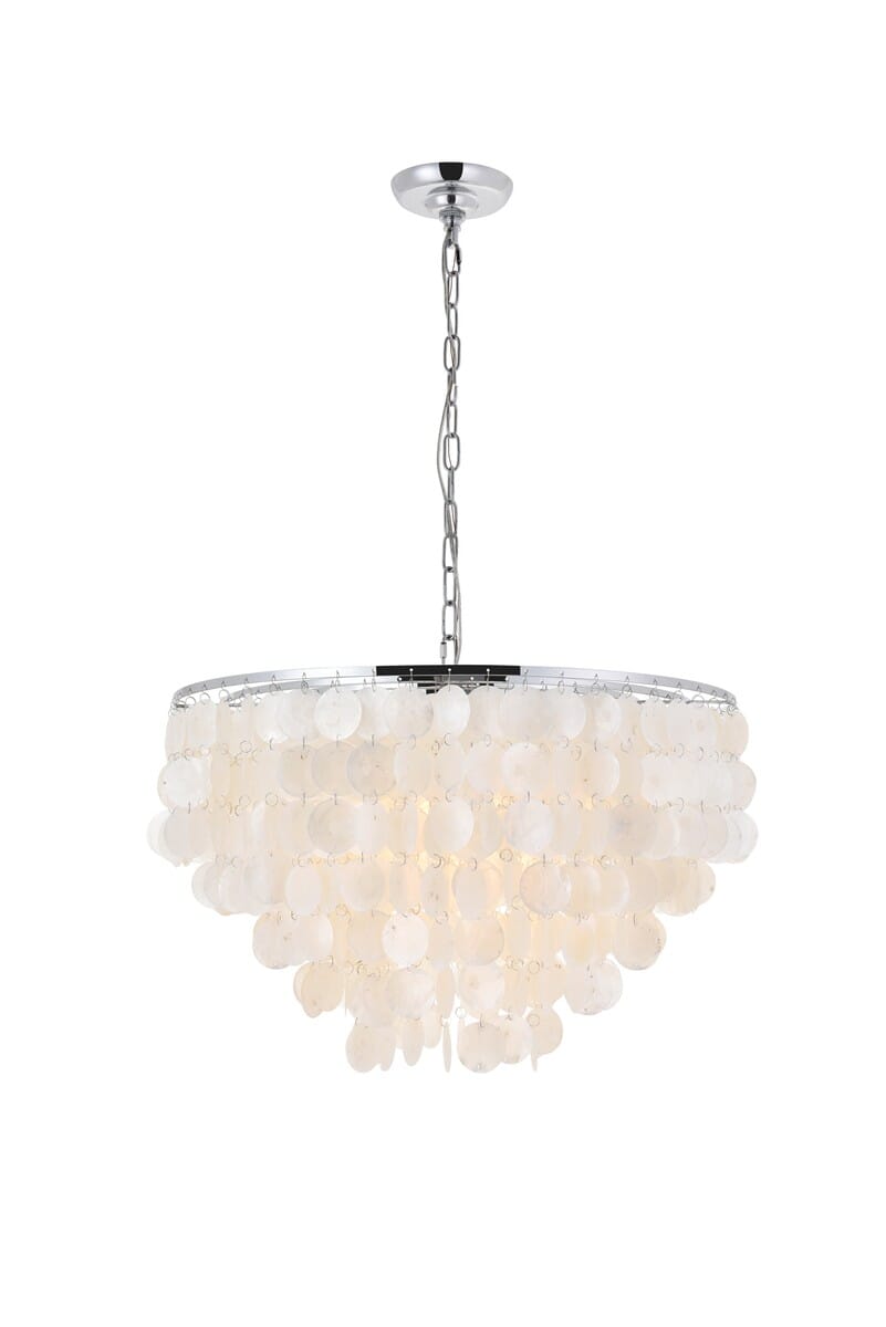 Selene 6-Light Pendant in Chrome