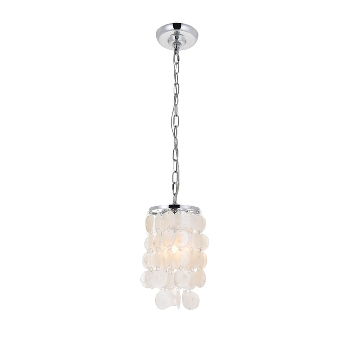 Selene 1-Light Pendant in Chrome Selene 1-Light Pendant in Chrome
