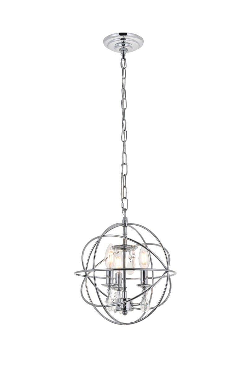 Wallace 3-Light Pendant in Chrome