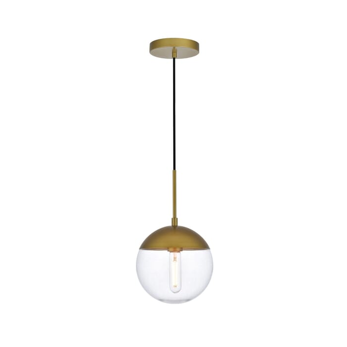 Eclipse 1-Light Pendant in Brass Eclipse 1-Light Pendant in Brass