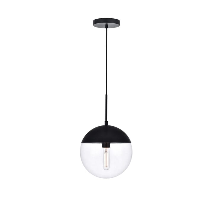 Eclipse 1-Light Pendant in Black Eclipse 1-Light Pendant in Black