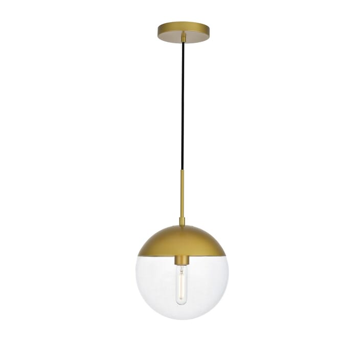 Eclipse 1-Light Pendant in Brass Eclipse 1-Light Pendant in Brass