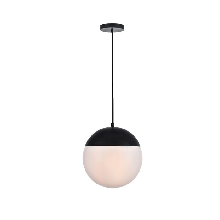 Eclipse 1-Light Pendant in Black Eclipse 1-Light Pendant in Black