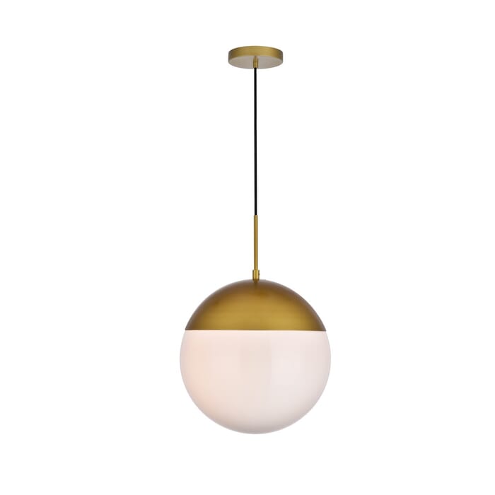 Eclipse 1-Light Pendant in Brass Eclipse 1-Light Pendant in Brass
