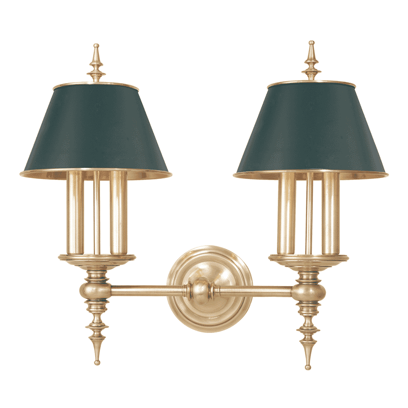 Cheshire 4-Light 18" Wall Sconce in Aged Brass