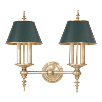 Hudson Valley Cheshire 4-Light 18" Wall Sconce in Aged Brass