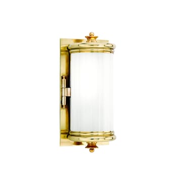 Hudson Valley Bristol 5" Bathroom Vanity Light in Aged Brass