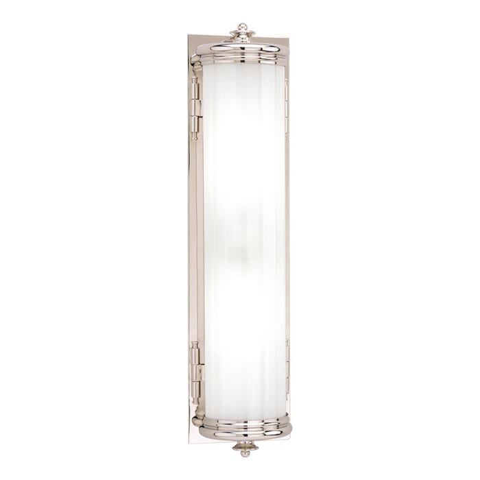 Hudson Valley Bristol 2-Light 5" Bathroom Vanity Light in Polished Nickel Hudson Valley Bristol 2-Light 5" Bathroom Vanity Light in Polished Nickel